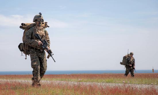 MARINES IN SWEDEN DURING BALTOPS 19. 