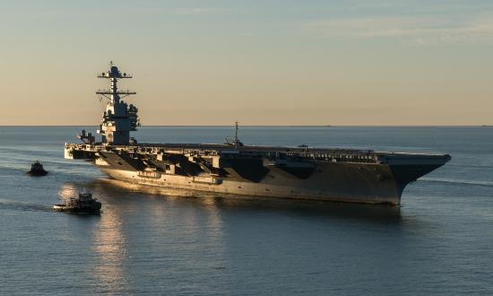 The newest U.S. aircraft carrier