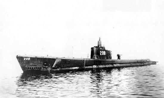 the USS Grayback (SS-208)