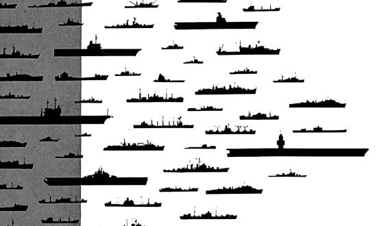 Image of ship silhouettes