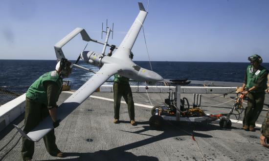 RQ-21A Blackjack intelligence surveillance reconnaissance craft