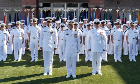 Sailors assigned to Navy Reserve Center Los Angeles. Because of a loophole, reserve senior officers are often required to pay their own travel expenses to and from weekend duty. The Navy must stop this practice.