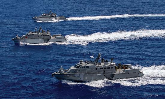 U.S. Navy Mark VI patrol boats