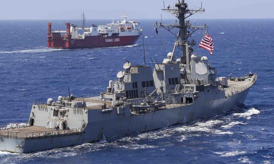 The USS Truxtun (DDG-103) 