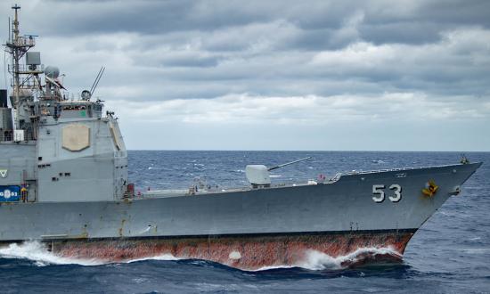 Ticonderoga-class guided-missile cruiser USS Mobile Bay (CG-53) 