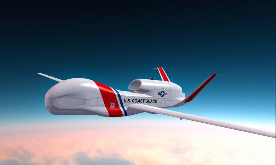 Concept Art of a Coast Guard MQ-9 Guardian