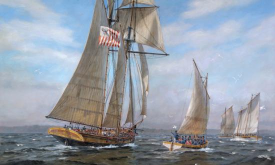 Patrick O'Brien Painting Courtesy of U.S. Coast Guard