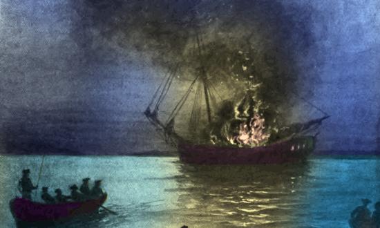 Merrill-Gaspee-Colorized